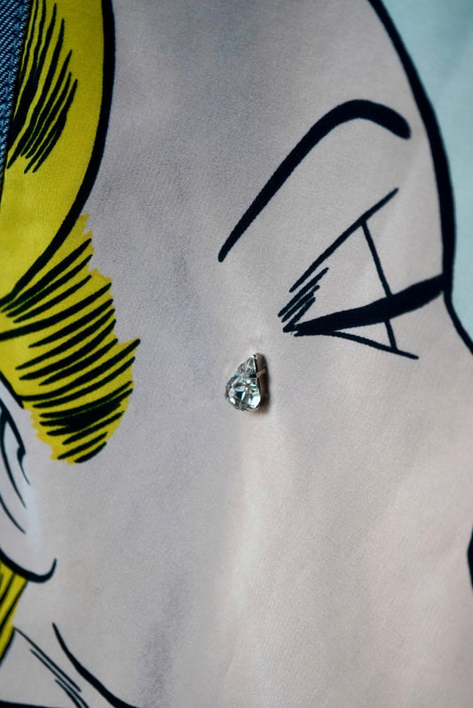 1980's 'My Hero' Bedazzled Denim Jacket