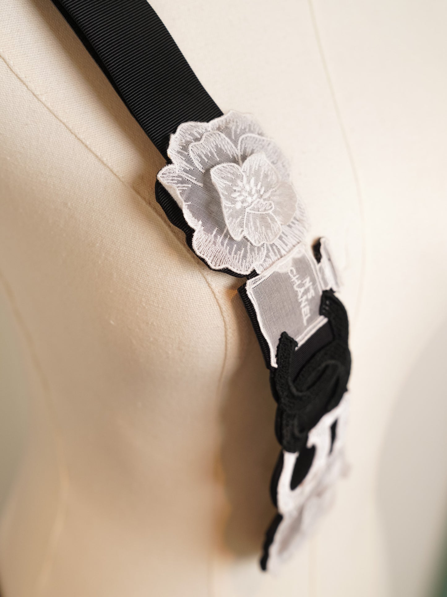 Chanel Embroidered Belt