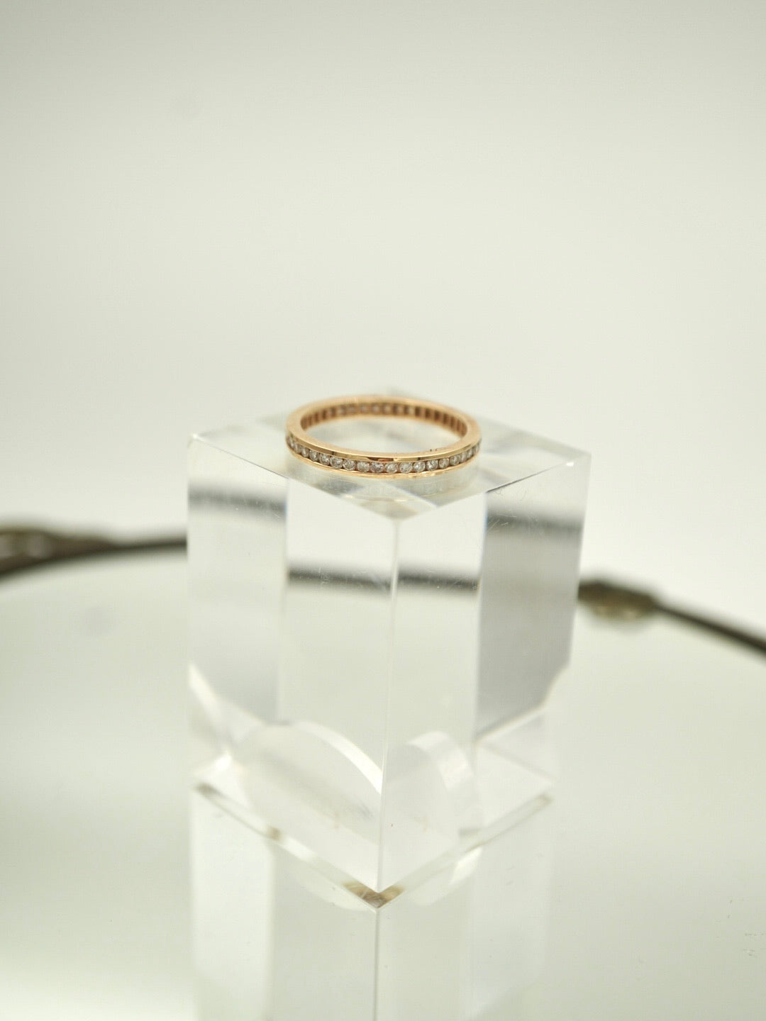 14k Diamond Eternity Band