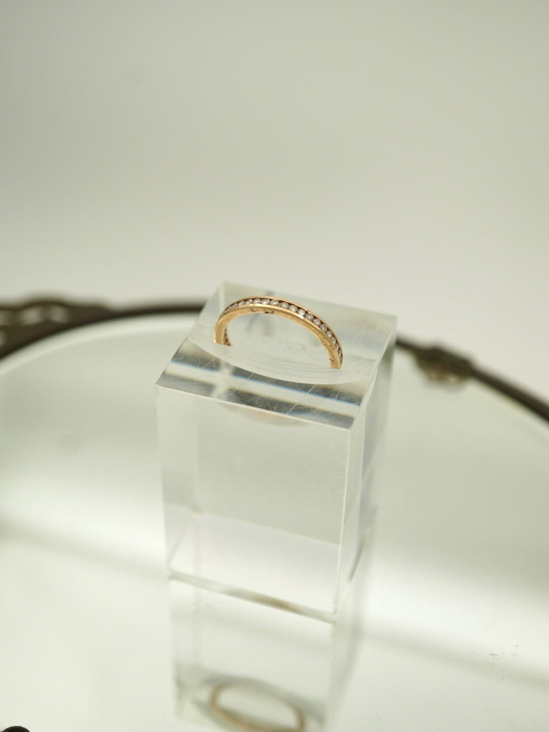 14k Diamond Eternity Band