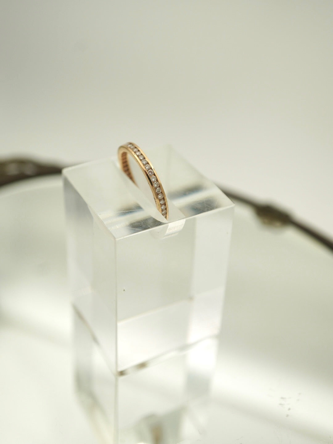 14k Diamond Eternity Band