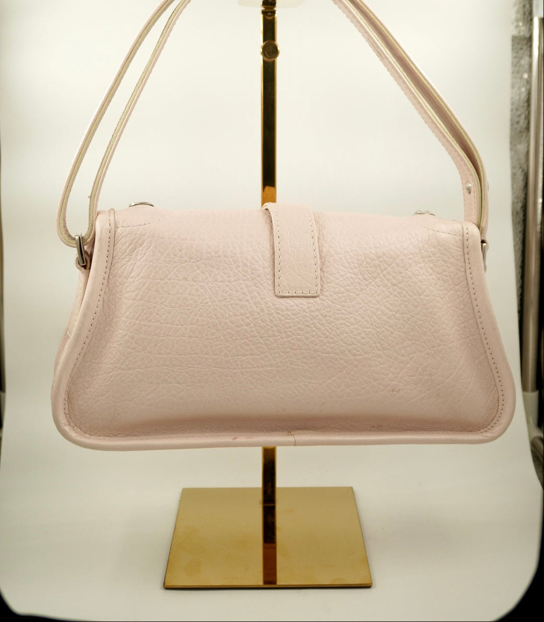 Y2k CHANEL Mademoiselle Pink Baguette Bag
