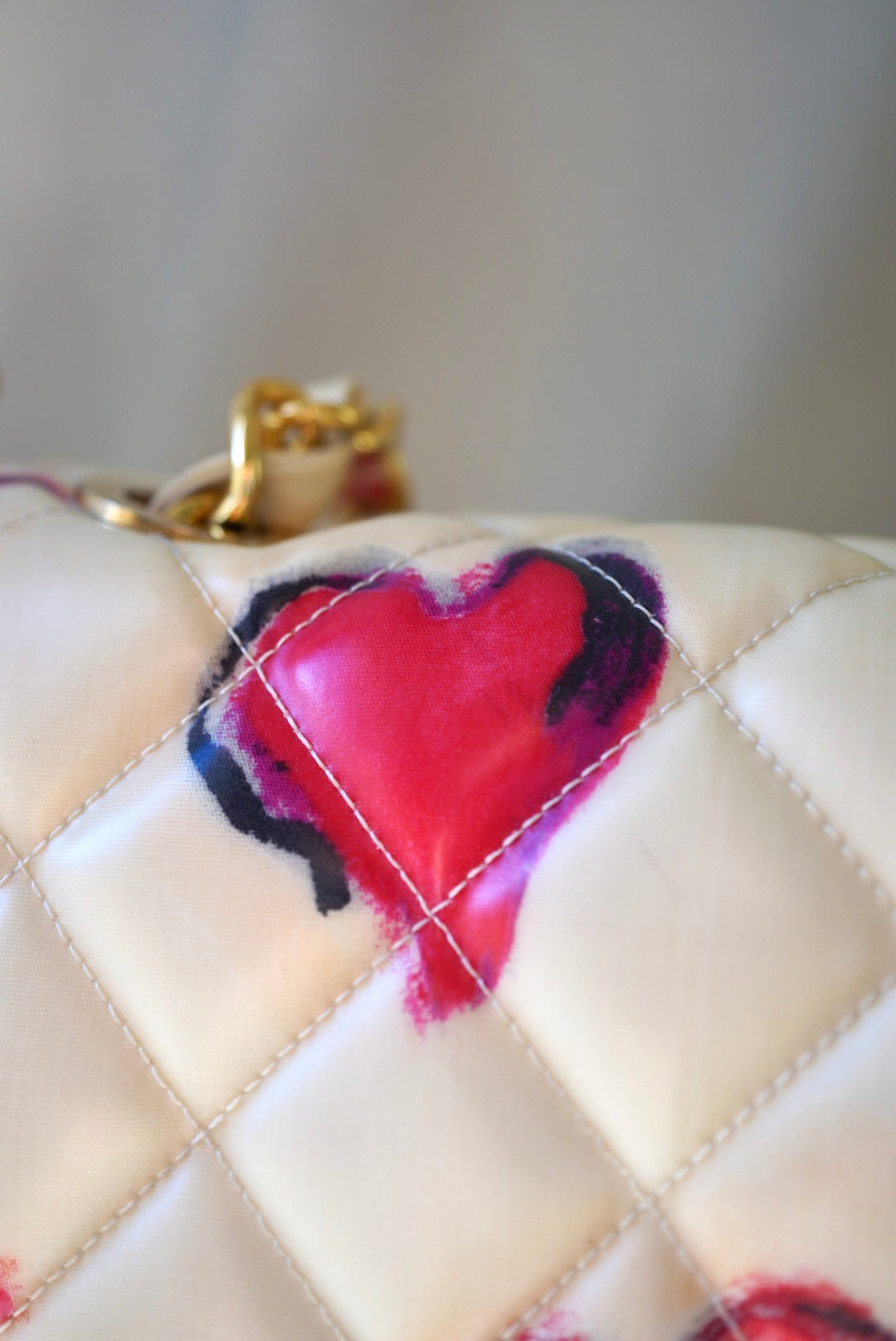 94-96' RARE CHANEL Lips Jumbo Bag
