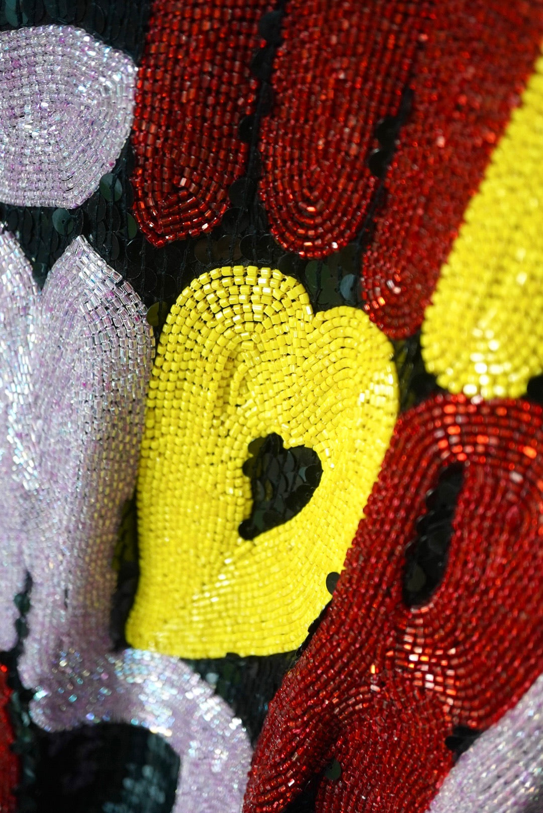 1980's 'Al mio amore sei tu' Sequin Top