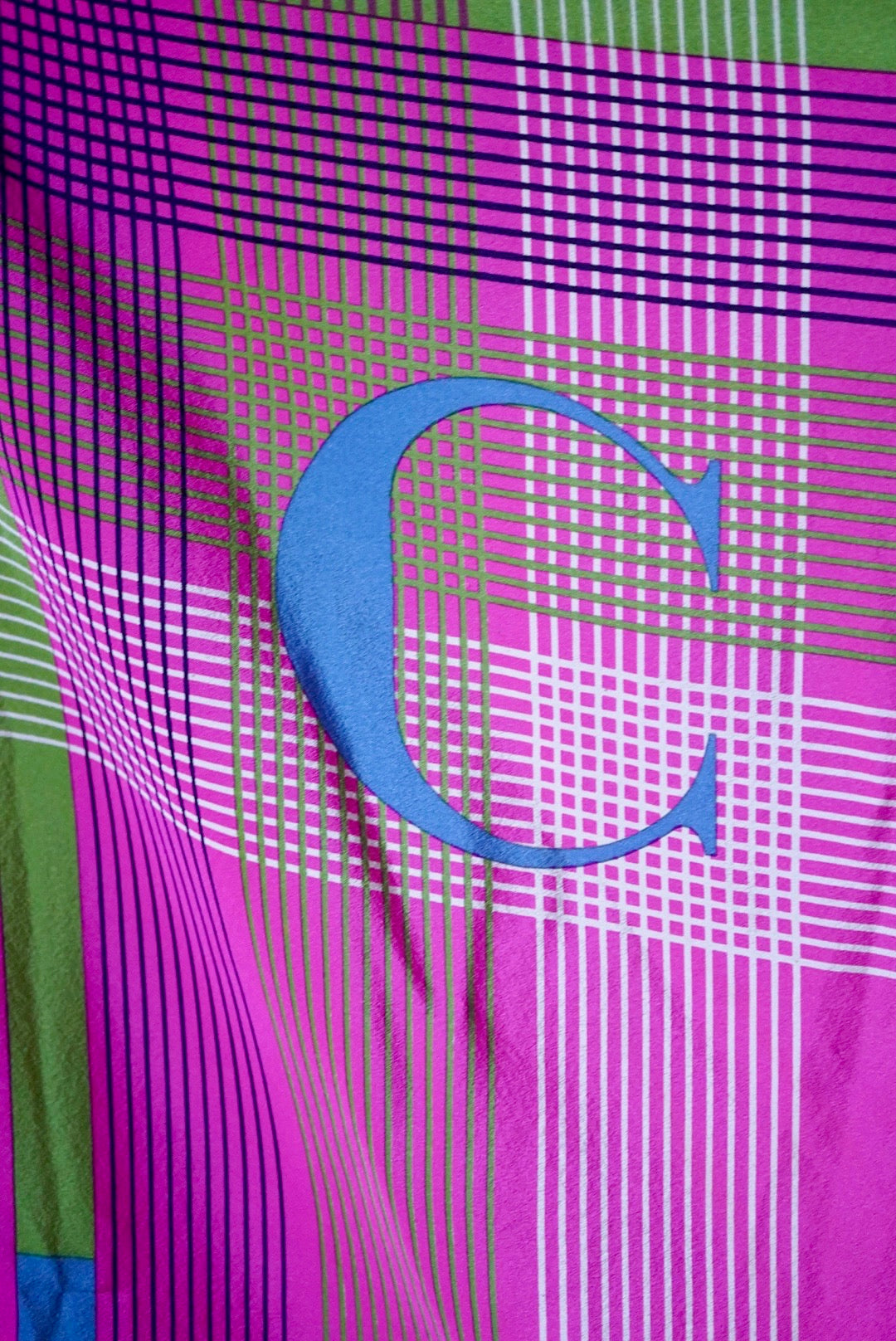 1980's DIOR Silk Scarf