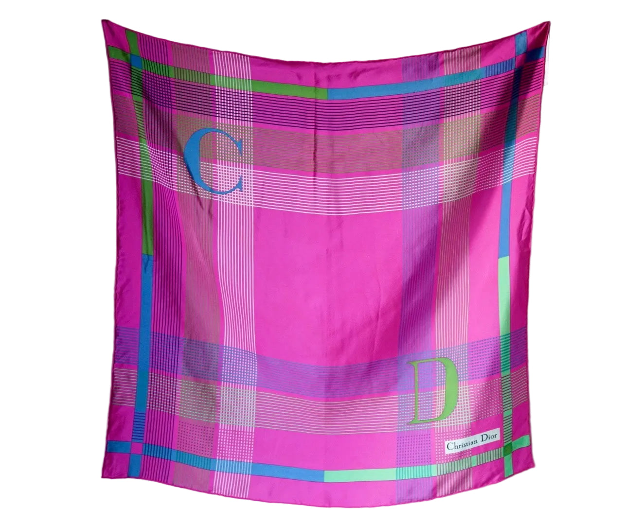 1980's DIOR Silk Scarf