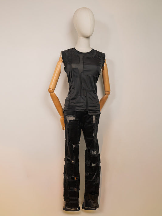 Comme des Garçons Black Patchwork Set