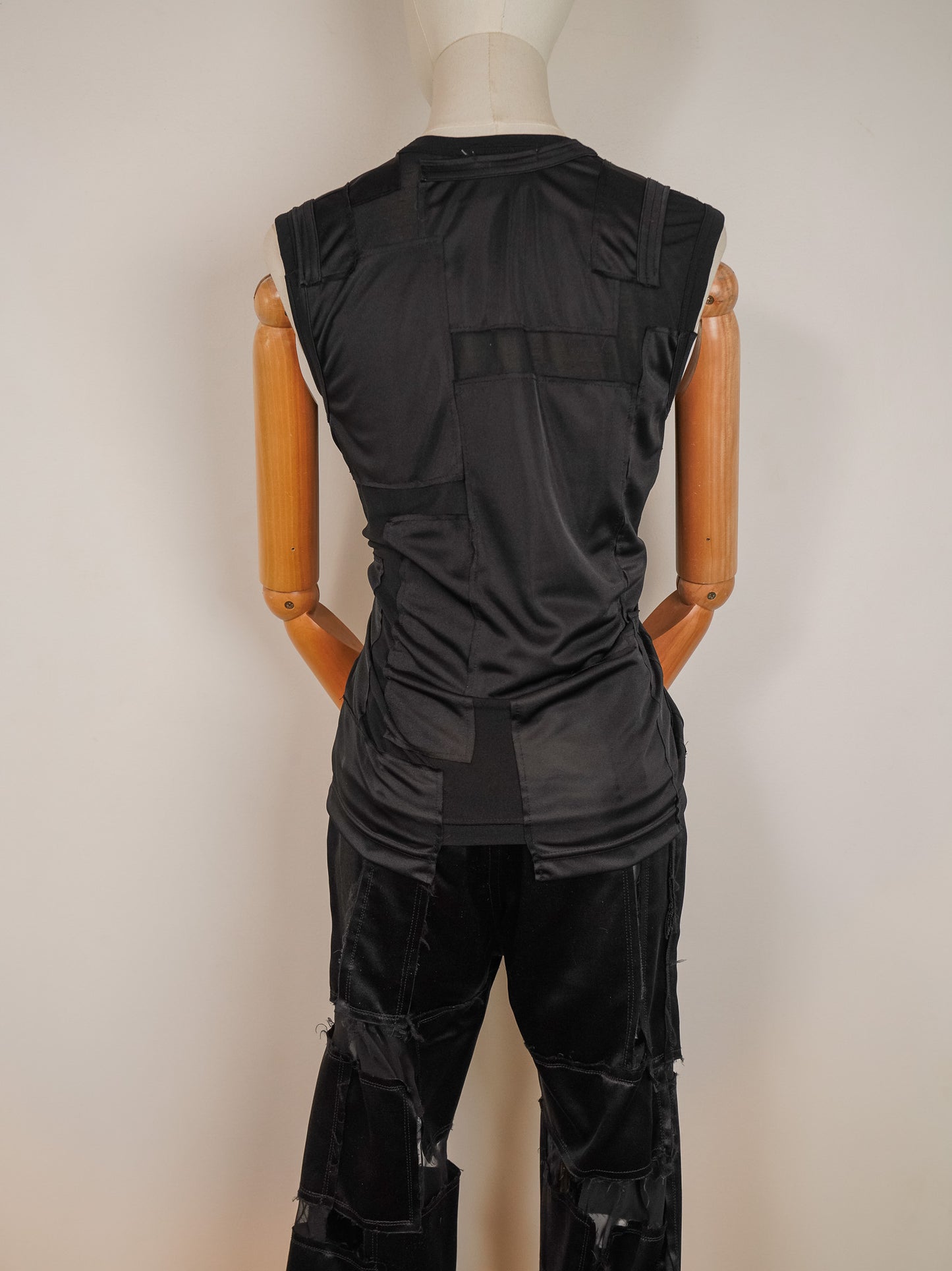Comme des Garçons Black Patchwork Set