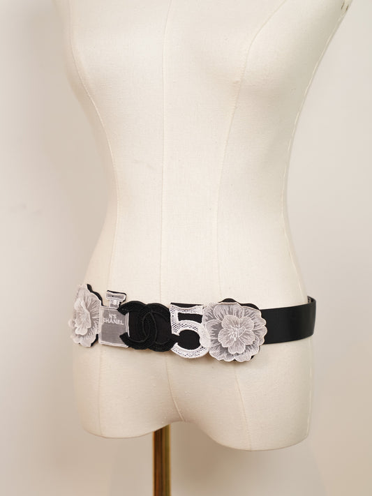 Chanel Embroidered Belt