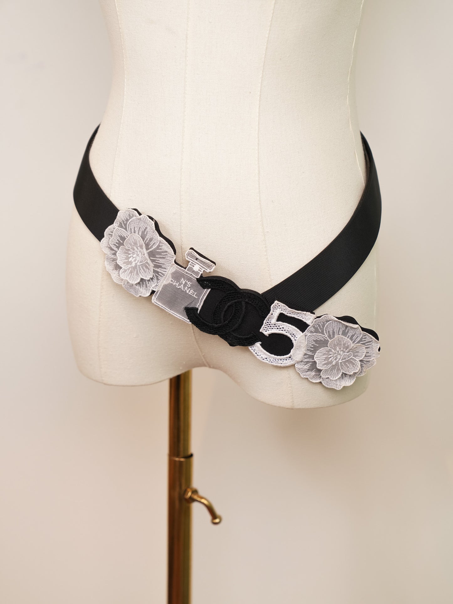 Chanel Embroidered Belt